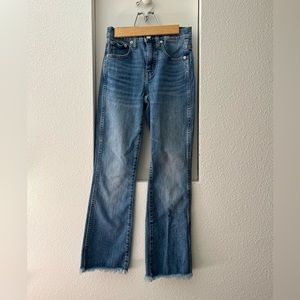 Madewell Cali Demi-Boot 23 Light Wash Jeans